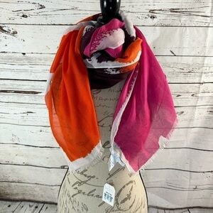 Reed Colorblock Oblong Scarf